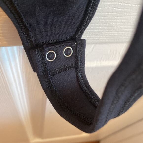 Abercrombie & Fitch women’s medium long sleeve square neck body suit top - Picture 4 of 5